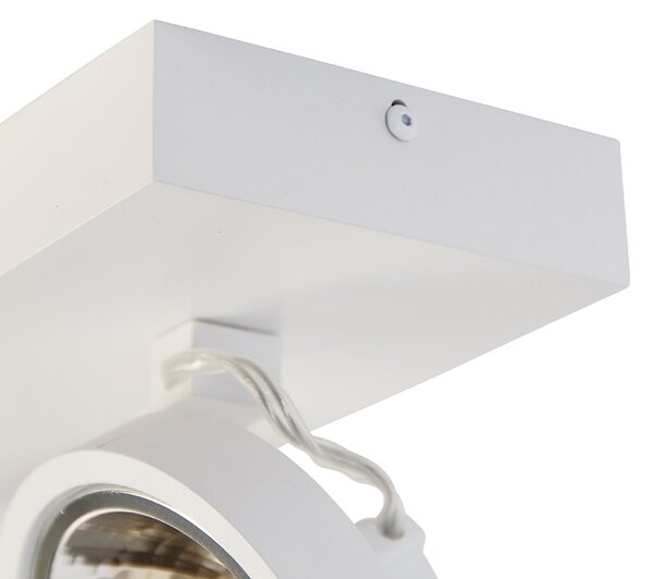 Spotlight de design alb reglabil cu 2 lumini - Go