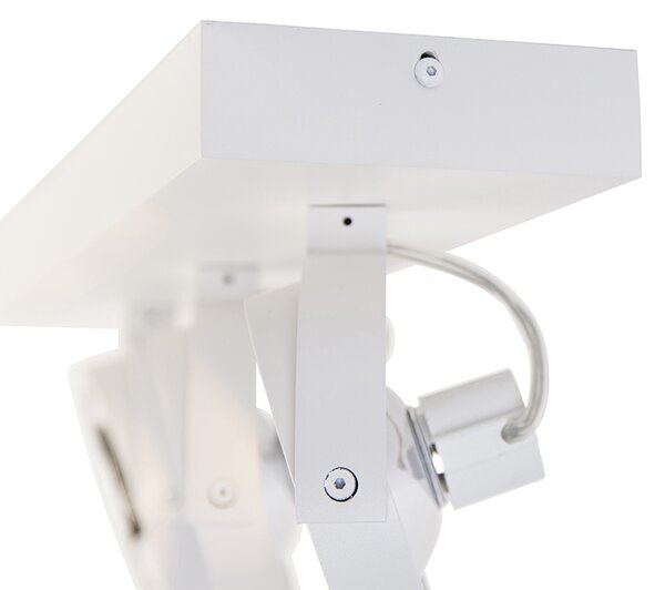 Spotlight de design alb reglabil cu 3 lumini - Go