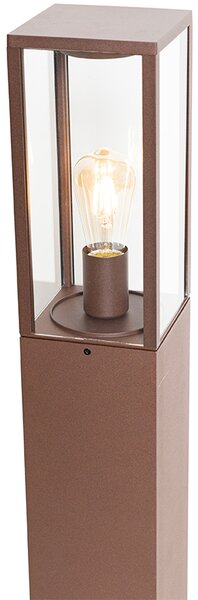 Lampă de podea industrială pentru exterior maro ruginit 80 cm IP44 - Charlois