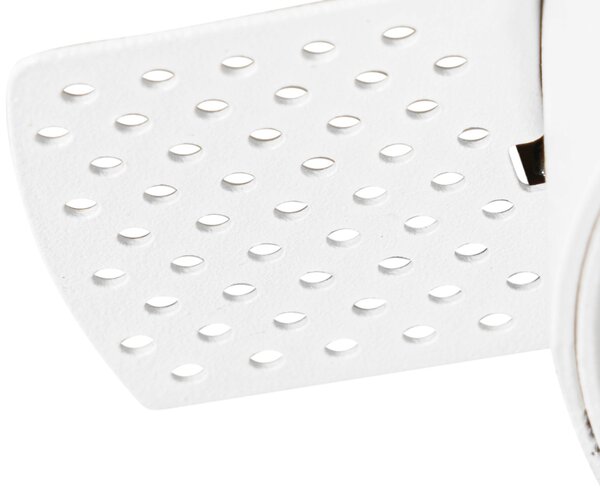 Spot modern îngropat alb GU10 AR70 rotund fără margine - Oneon