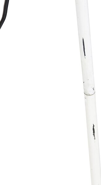 Lampă de podea rustică cu trepied din bambus alb - Canna Diamond