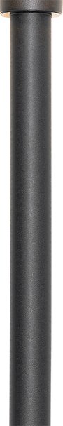 Spot modern pe pichet negru cu LED inclus IP54 - Skyf