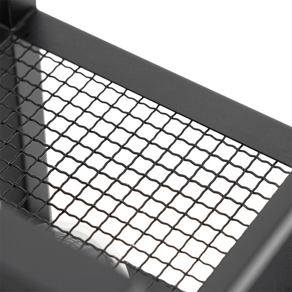 Lampă de masă industrială neagră - Cage Rack
