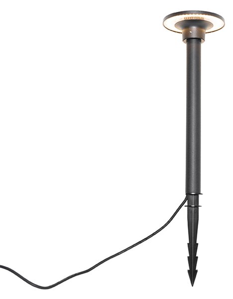 Spot modern pe pichet negru cu LED inclus IP54 - Skyf