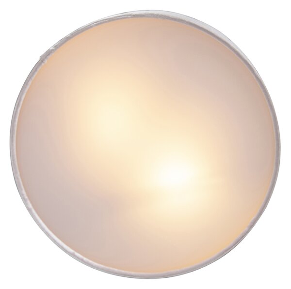 Plafoniera moderna roz 30 cm cu interior auriu - Drum