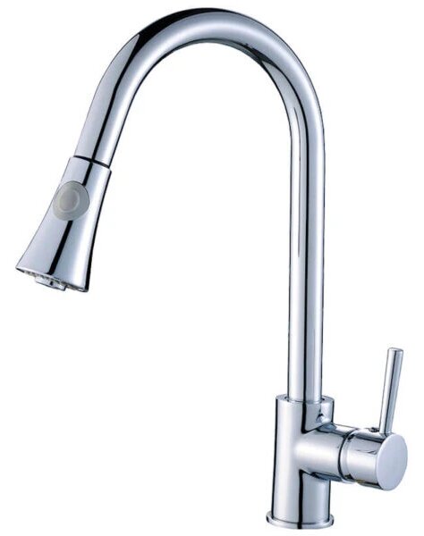 Laveo Daru, baterie de bucătărie în picioare h-410, crom, LAV-BLD_069D