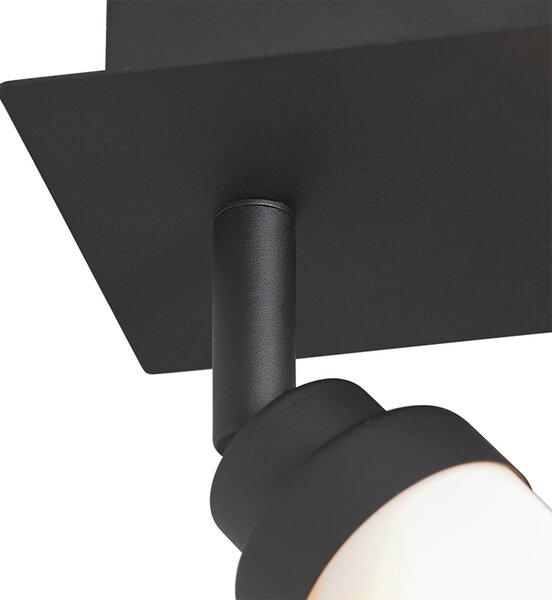 Spotlight modern pentru baie negru IP44 - Japie