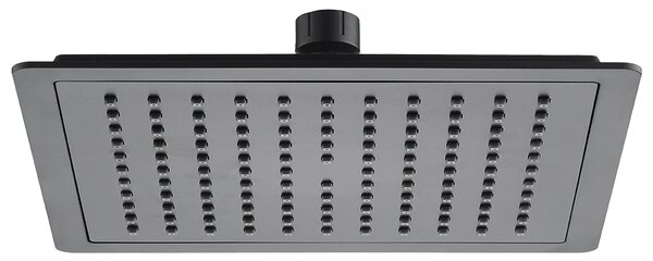 Laveo Luke, duș deasupra 220x220 mm, pătrat, negru, LAV-NLK_7DAD