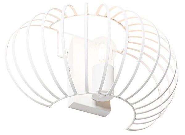 Lampa de perete de design alb 39 cm - Johanna
