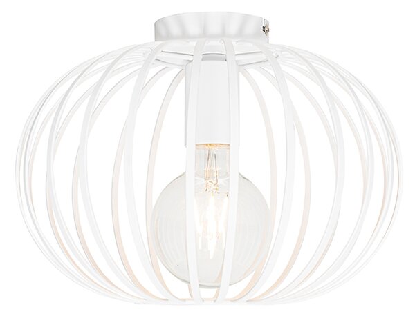Plafoniera de design albă 30 cm - Johanna