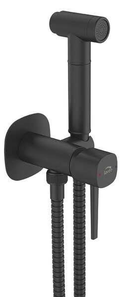 Laveo Pola, baterie pentru bideu ascuns, negru mat, LAV-BAP_731P