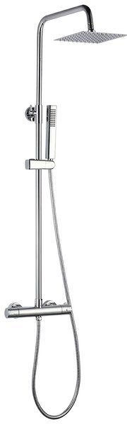 Laveo Pola, set de dus cu robinet termostatic, crom, LAV-PLA_00TD