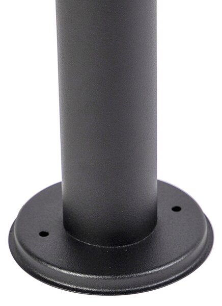 Lampă inteligentă de exterior neagră 50 cm IP44 inclusiv WiFi ST64 - Gleam