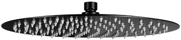 Laveo Rondo, duș deasupra/capului 300 mm, rotund, negru, LAV-NLX_7D2S