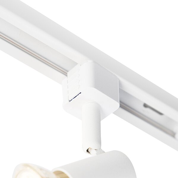 Sistem de iluminat inteligent cu șină albă, monofazat, cu 5 lumini, inclusiv WiFi GU10 - Iconic Jeany