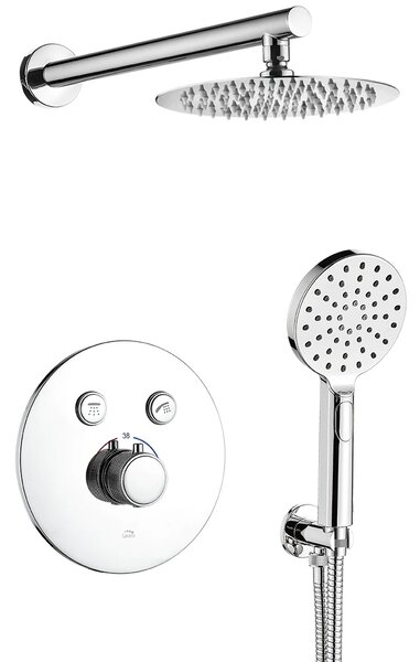 Laveo Volumo, set de duș ascuns, crom, LAV-BAV_00TP