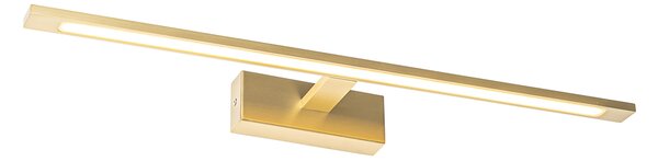 Aplică din alamă 62 cm cu LED inclus IP44 - Jerre