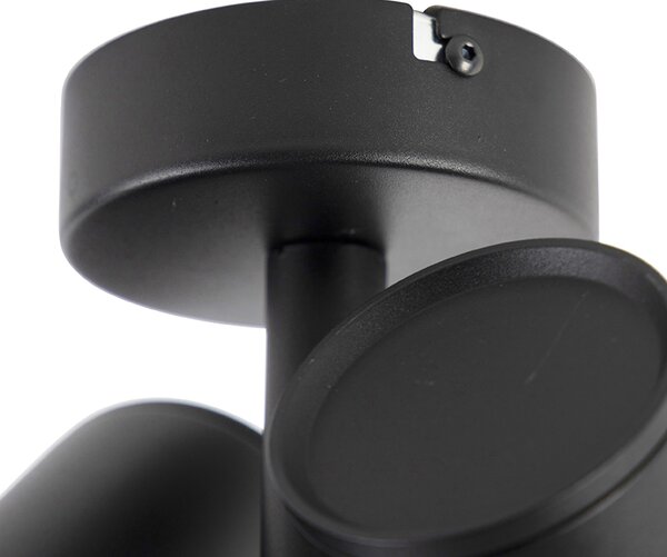 Spotlight inteligent negru cu 2 lumini incluzând Wifi GU10 - Scopio Honey
