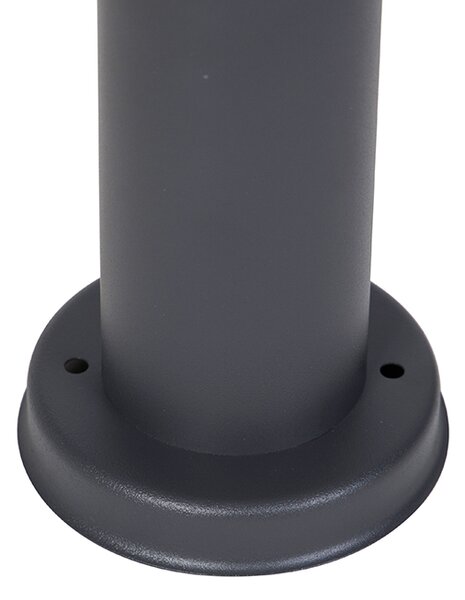Lampă de stradă exterioară inteligentă antracit 45 cm cu WiFi P45 - Rox