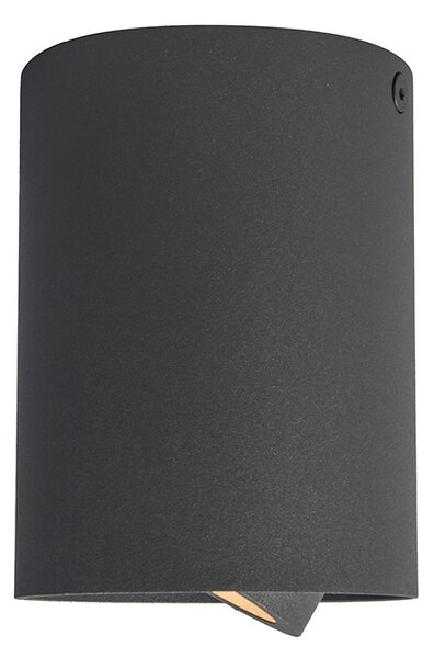 Set de 6 spoturi inteligente gri închis inclusiv WiFi GU10 - Rondoo up
