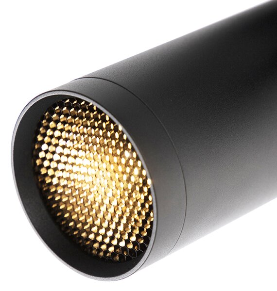 Spotlight inteligent negru cu 2 lumini incluzând Wifi GU10 - Scopio Honey