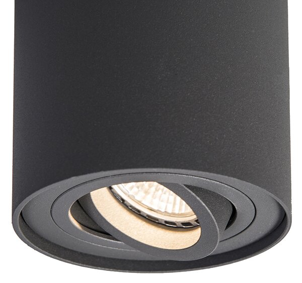Set de 6 spoturi inteligente gri închis inclusiv WiFi GU10 - Rondoo up
