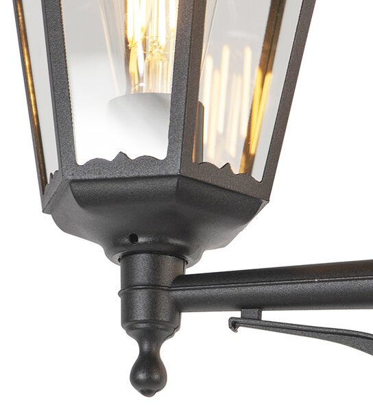 Felinar inteligent de exterior negru cu 3 lumini, inclusiv WiFi ST64 - New Orleans