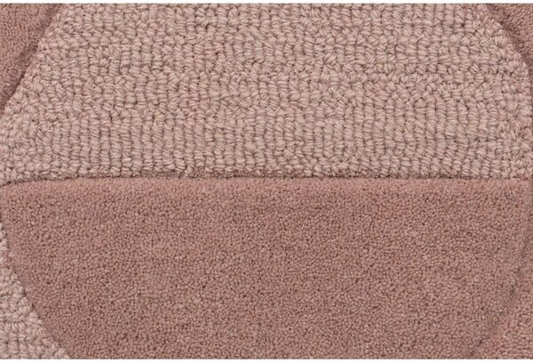Covor din lână Flair Rugs Gigi, 120x170 cm, roz