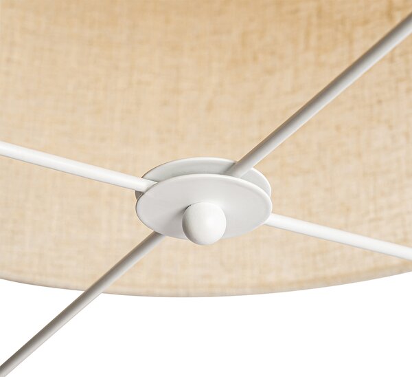 Lampă suspendată de design bej - Rich