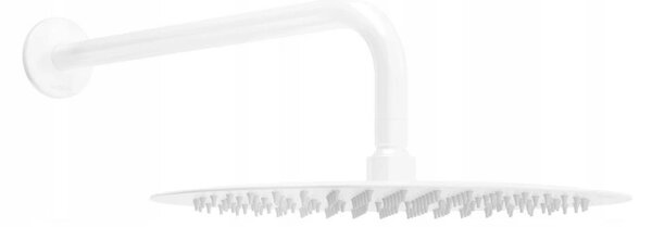 Set Mexen ARM, braț ascuns + cap de duș 30 cm, alb, 79230-20 + 79211-20