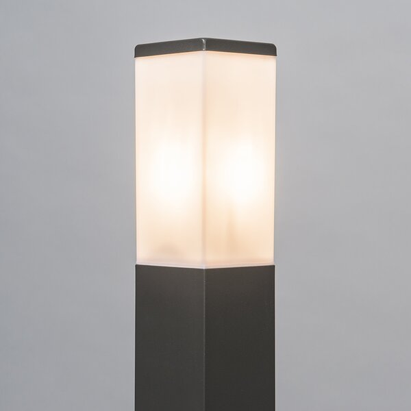 Lampă de exterior inteligentă gri închis 80 cm inclusiv Wifi P45 - Malios