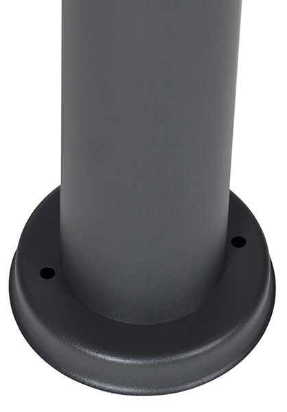 Lampă de stradă exterioară inteligentă antracit 80 cm incl. Wifi P45 - Rox