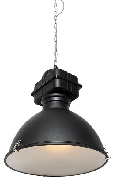 Lampă suspendată industrială neagră 53,5 cm - Sicko