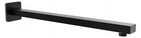 Mexen CUBE, braț ascuns 40cm + cap de duș 30x30cm, negru, 79112-70+79130-70