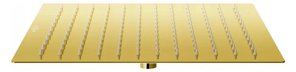 Mexen CUBE, braț ascuns 40cm + cap de duș 30x30cm, auriu, 79112-50+79130-50
