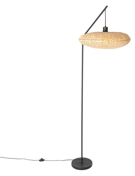Lampă de podea orientală din bambus - Ostrava