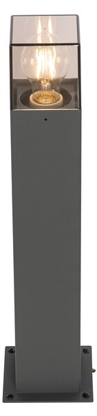 Lampa de podea moderna pentru exterior 50 cm gri inchis IP44 - Denmark