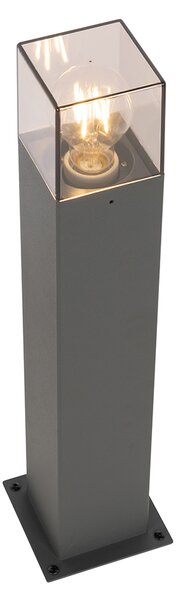 Lampa de podea moderna pentru exterior 50 cm gri inchis IP44 - Denmark