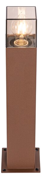 Lampă de podea industrială pentru exterior maro ruginit 50 cm IP44 - Denmark