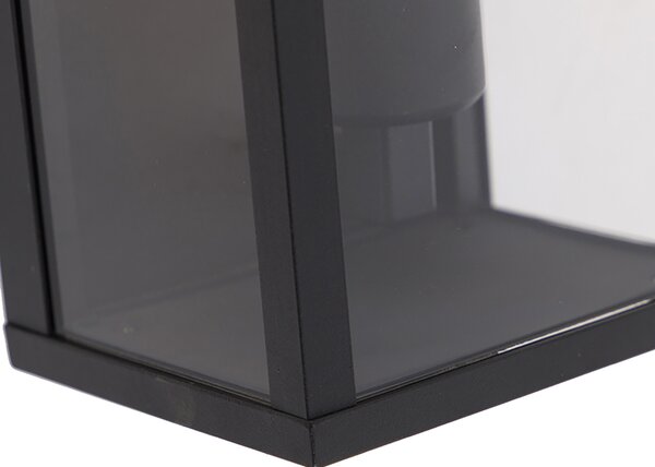Set de 2 Aplice industriale negre 26 cm IP44 - Charlois