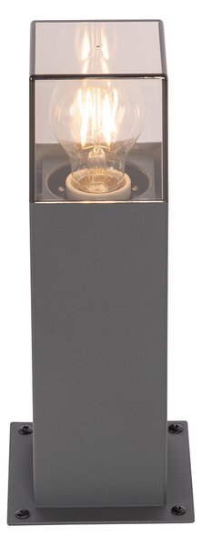 Lampă de podea modernă pentru exterior 30 cm gri închis IP44 - Denmark