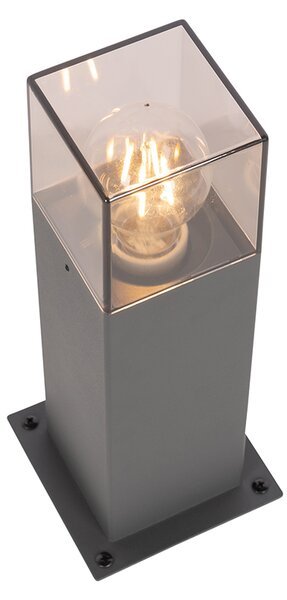 Lampă de podea modernă pentru exterior 30 cm gri închis IP44 - Denmark