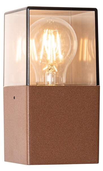 Lampă de perete exterioară industrială maro ruginit IP44 - Denmark