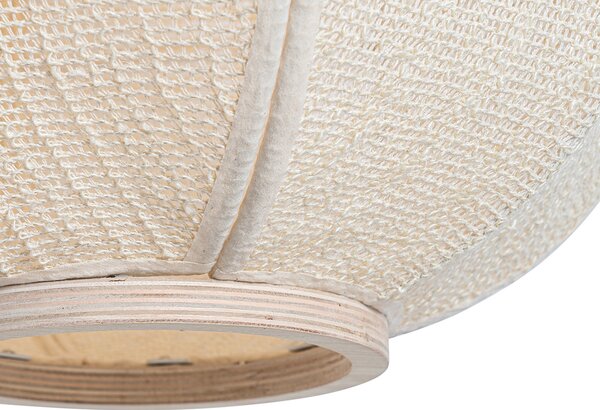 Lampă suspendată orientală naturală 48 cm - Rob