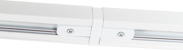 Sistem inteligent de iluminat pe șină cu 10 spoturi albe monofazate, incl. 10 Wifi GU10 50mm - Iconic Jeana