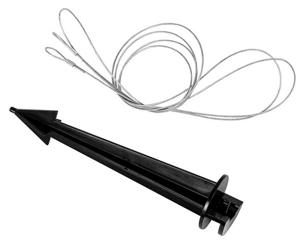 Lampă modernă de exterior albă 45 cm IP65 - Nura