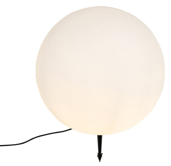 Lampă de exterior inteligentă albă 56 cm inclusiv Wifi A60 IP65 - Nura