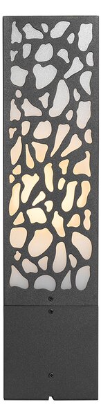 Stâlp modern pentru exterior negru 40 cm IP44 - Nicole