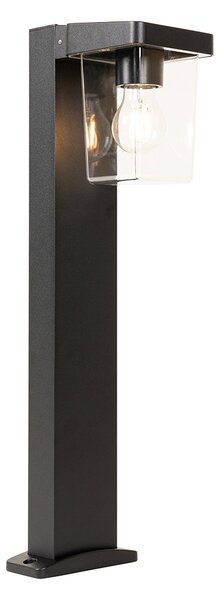 Lampă de podea modernă pentru exterior neagră 60 cm IP54 - Chimay