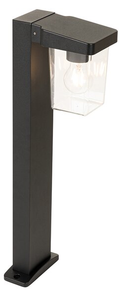 Lampă de podea modernă pentru exterior neagră 60 cm IP54 - Chimay